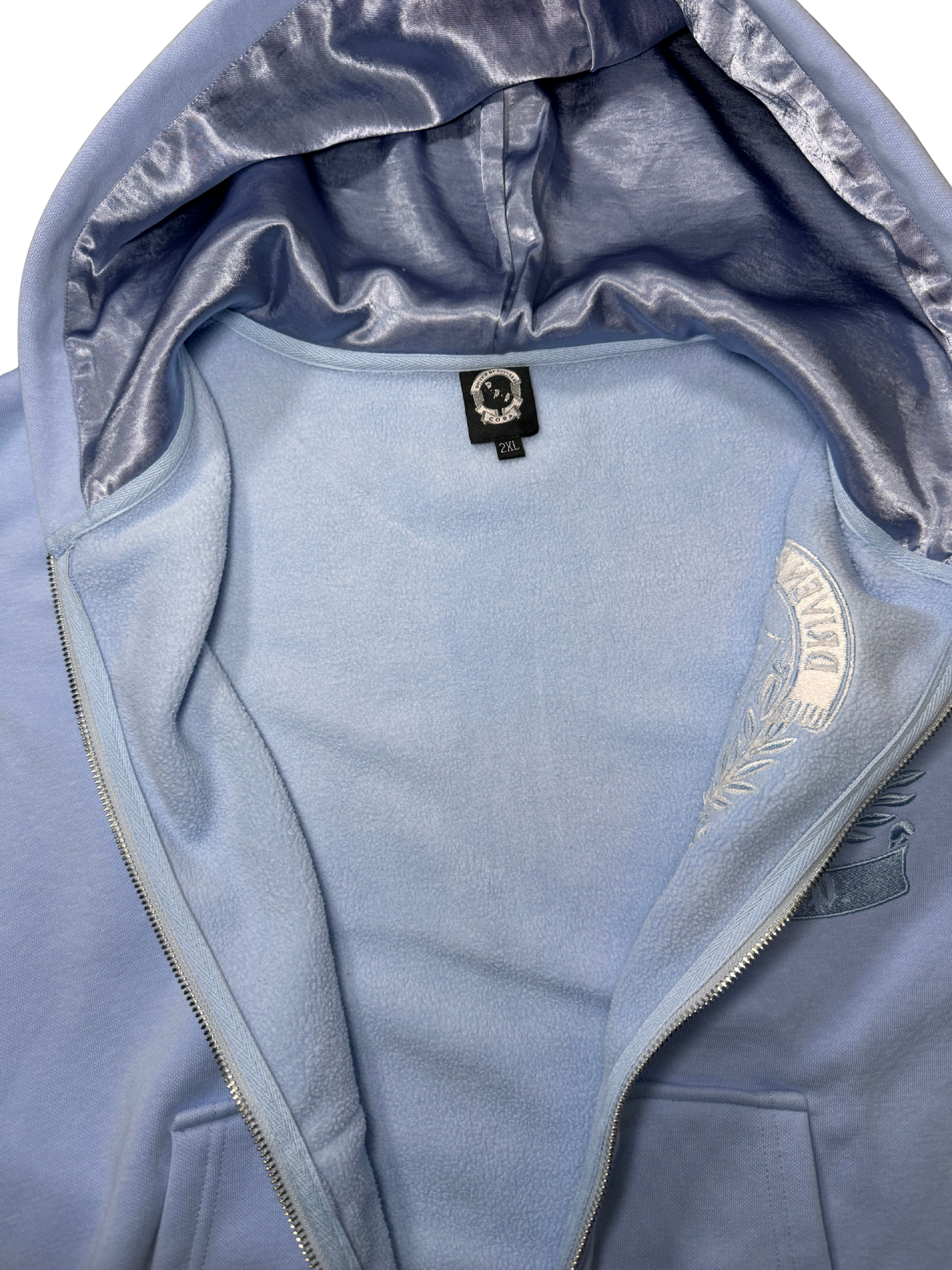 DBS Blue Fall Essentials Zip-up Hoodie (Mens)