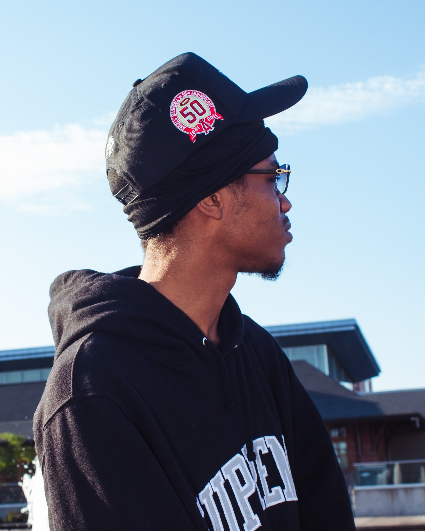 LA Angel'$ x 50th Anniversary Snap Back Hat