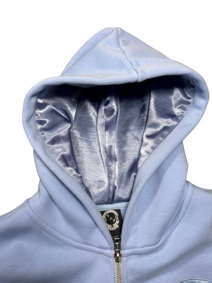 DBS Blue Fall Essentials Zip-up Hoodie