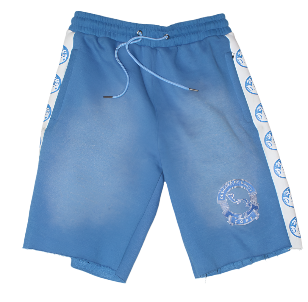 D.B.$ World Shorts Militia Blue