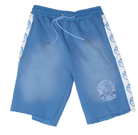 D.B.$ World Shorts Militia Blue
