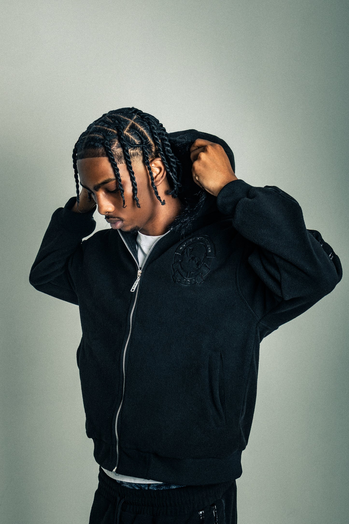 DBS Sherpa Track Jacket Black