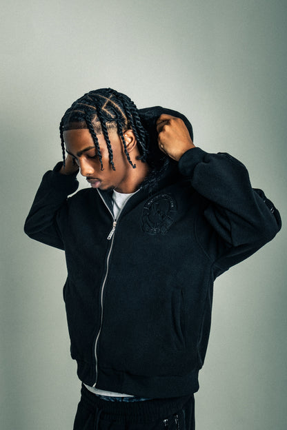 DBS Sherpa Track Jacket Black