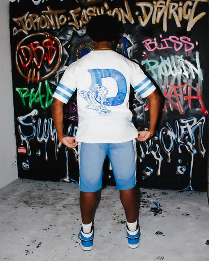 D.B.$ Jersey T-Shirt Militia Blue