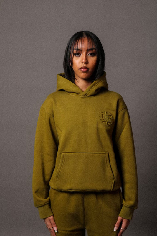 DBS Olive Green Fall Essentials Hoodie (Womans)