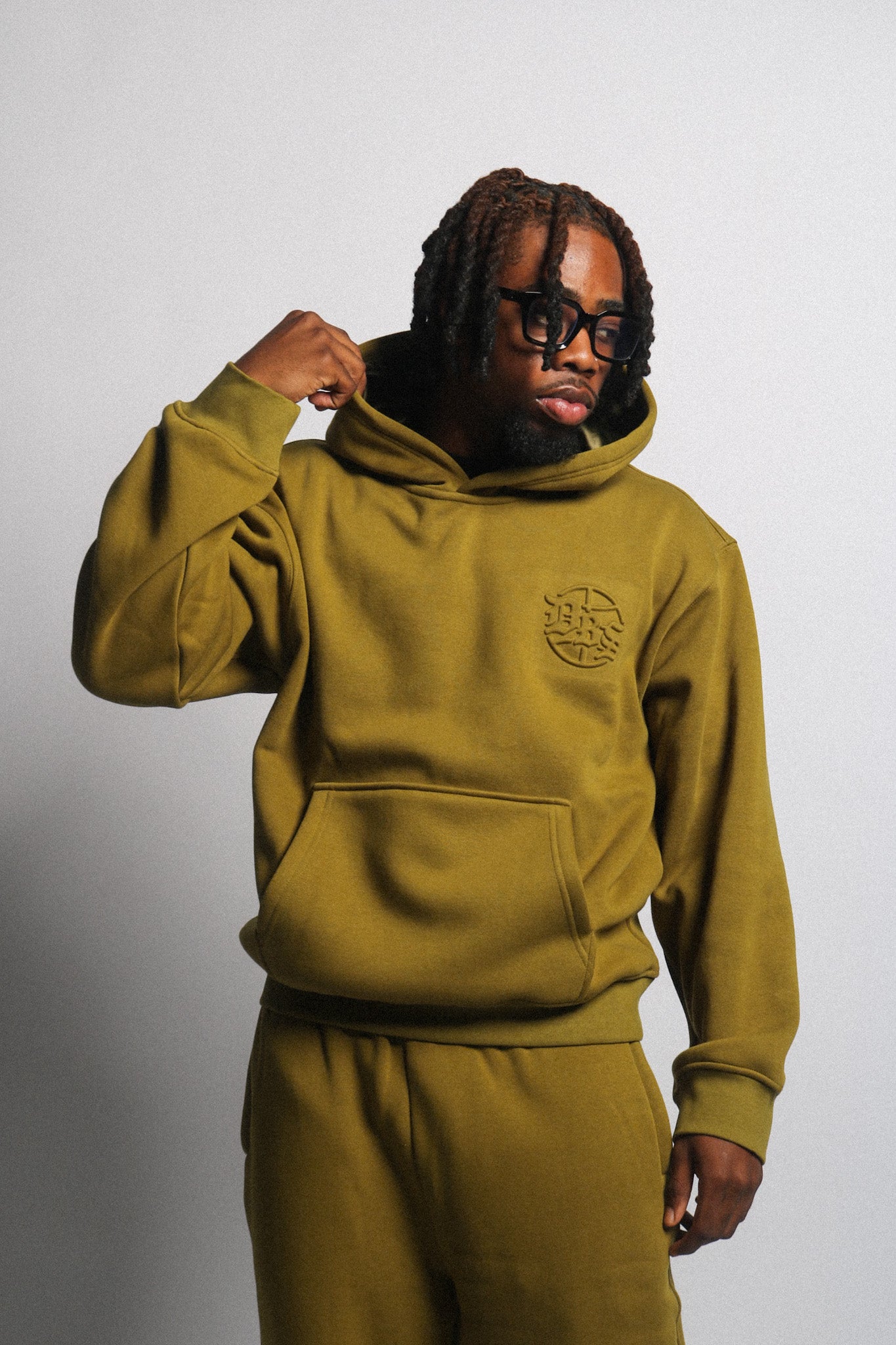 DBS Olive Green Fall Essentials Hoodie