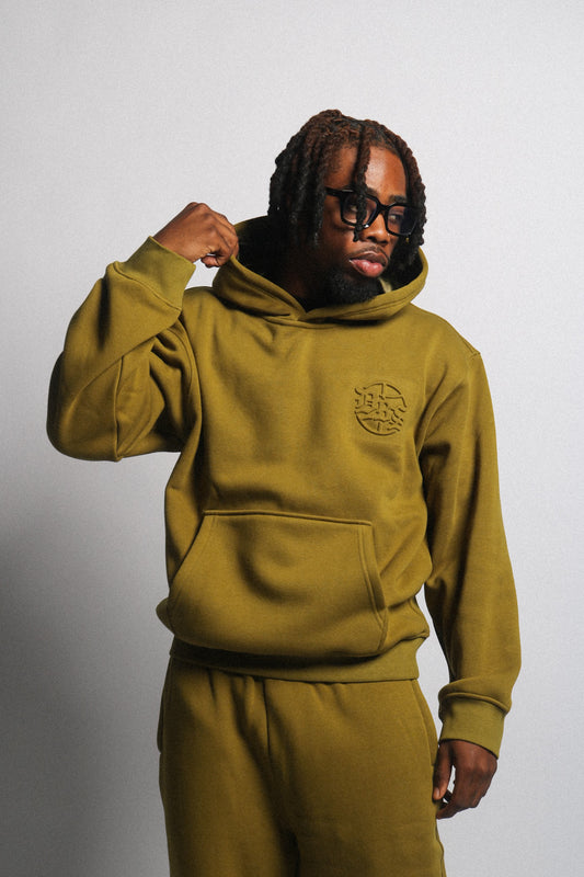DBS Olive Green Fall Essentials Hoodie
