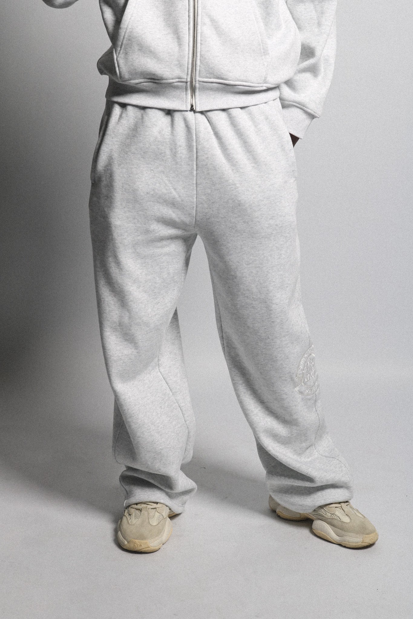 DBS Marble White Fall Essentials Pants