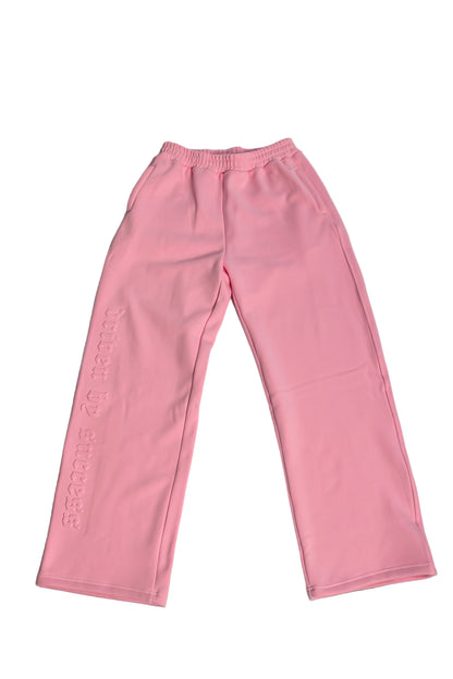 DBS Pink Fall Essentials Pants