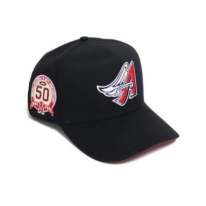 LA Angel'$ x 50th Anniversary Snap Back Hat