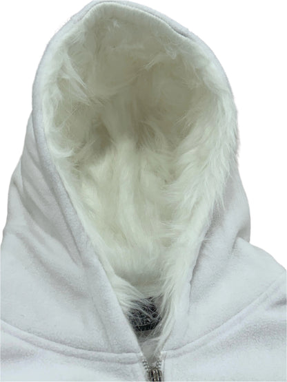 DBS Sherpa Track Jacket White