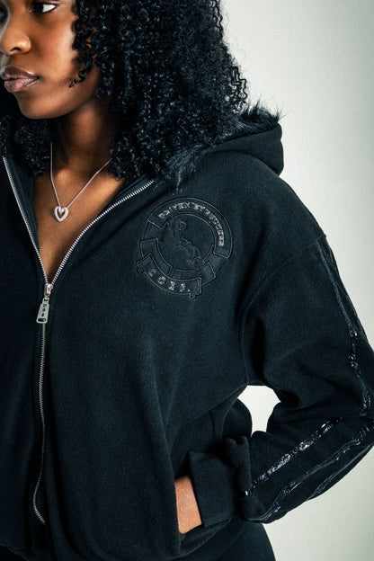 DBS Sherpa Track Jacket Black