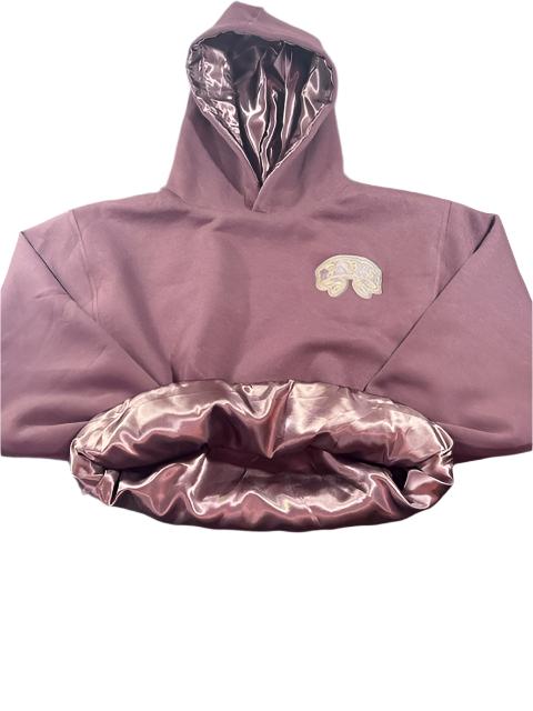 DBS Brown Satin Hoodie