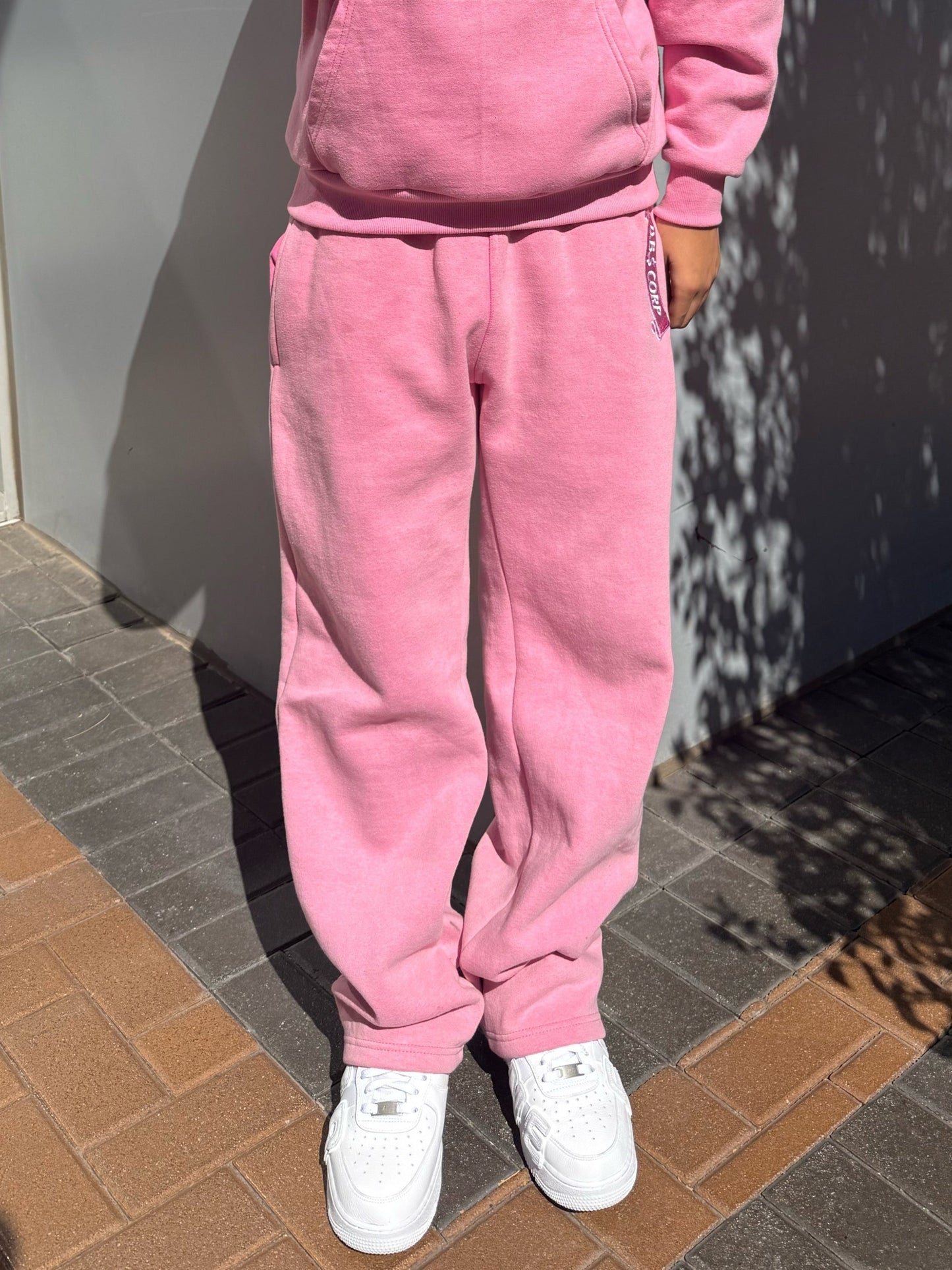 DBS Pink Utility Track Pants 2.0