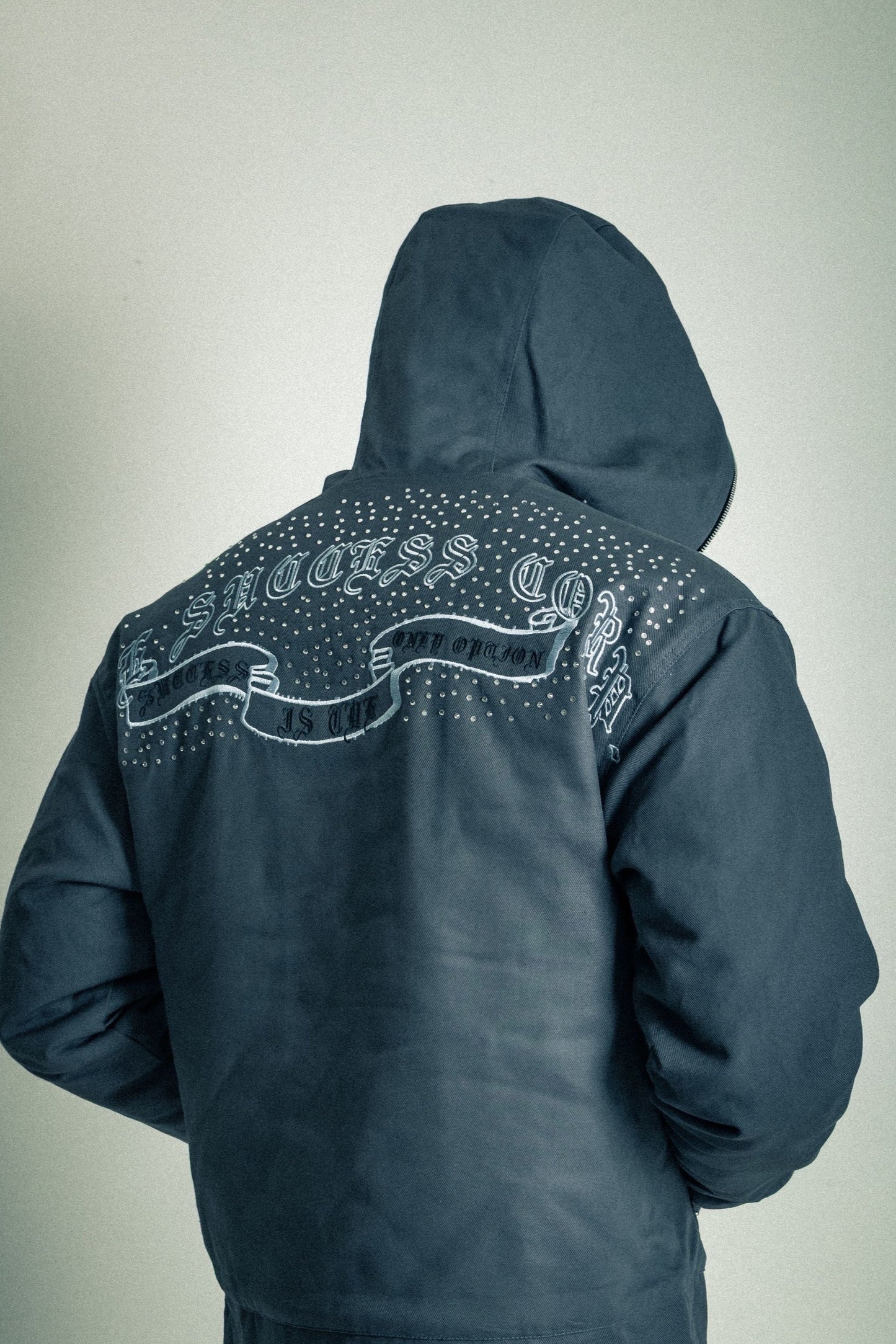 DBS Quilted Denim Worker Jacket
